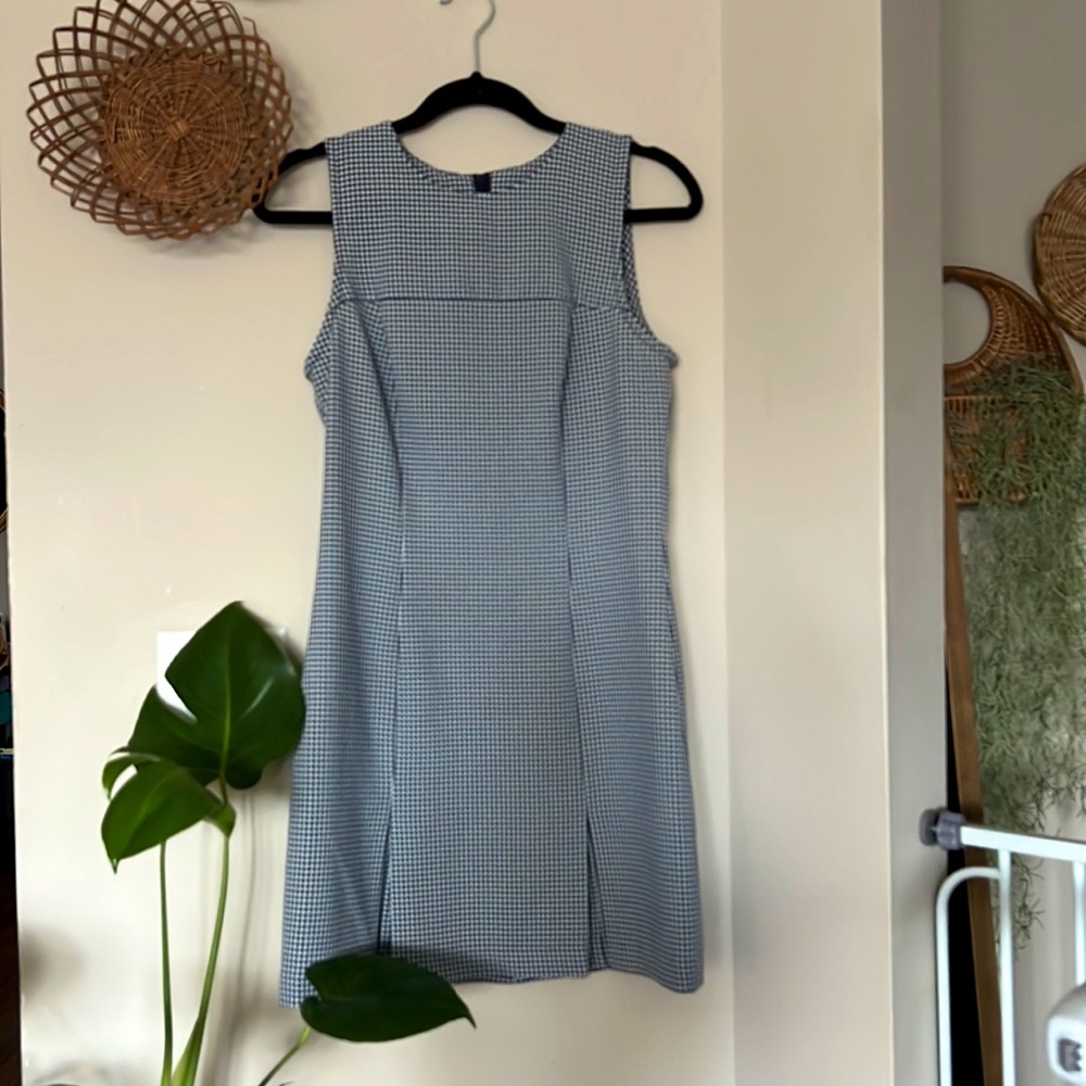 Vintage Gangnam Print dress